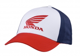 Honda racing baseball sapka, fehér-kék-piros