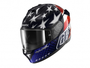 US Flag Bukósisak Beépített Féklámpával 