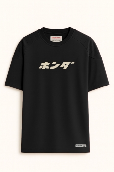 Kanji Póló Fekete