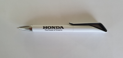 Honda logós toll, fekete-fehér Honda logós toll, fekete-fehér