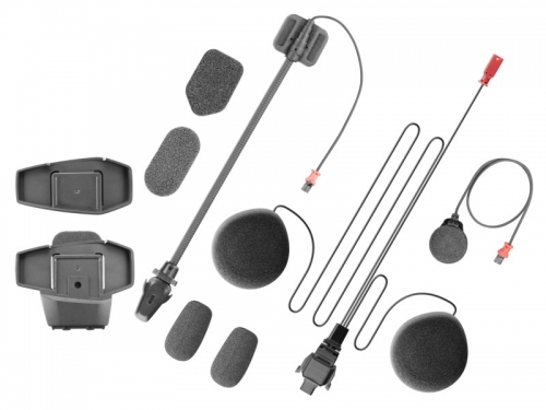 Interphone UCOMRSECONDHELM40 mikrofon és fülhallgató sisakszerelék (UCOM8R) 01320453