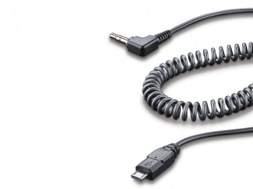 Interphone INTERPHOAUXCABLE Micro USB – 3.5mm jack adapter kábel 01320273