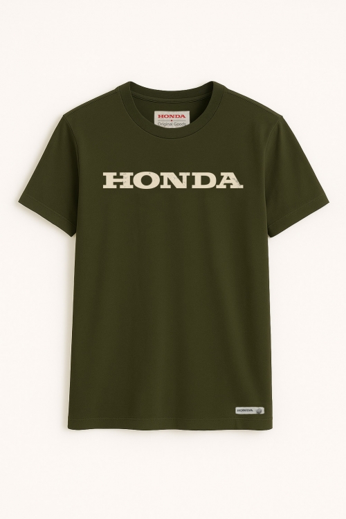 Honda Logo Póló Olívazöld 08AUD-TTE-002B