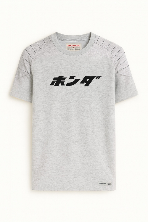 Kanji Póló Szürke 08AUD-TTE-004B
