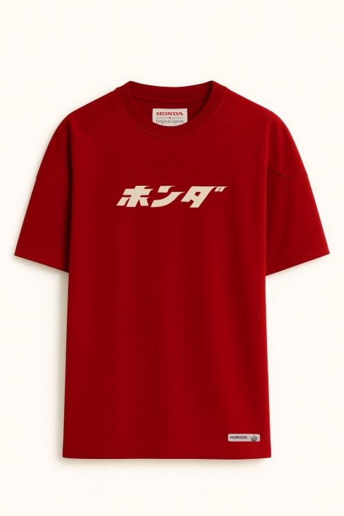 Kanji Póló Piros 08AUD-TTE-004C
