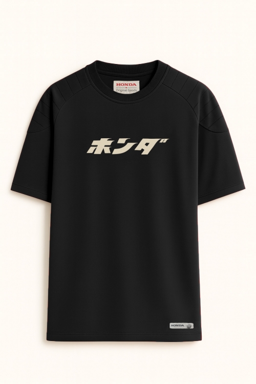 Kanji Póló Fekete 08AUD-TTE-004A