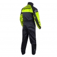 plc079 - Bering Iwaki Motoros Esőruha Fekete-Fluo PLC079